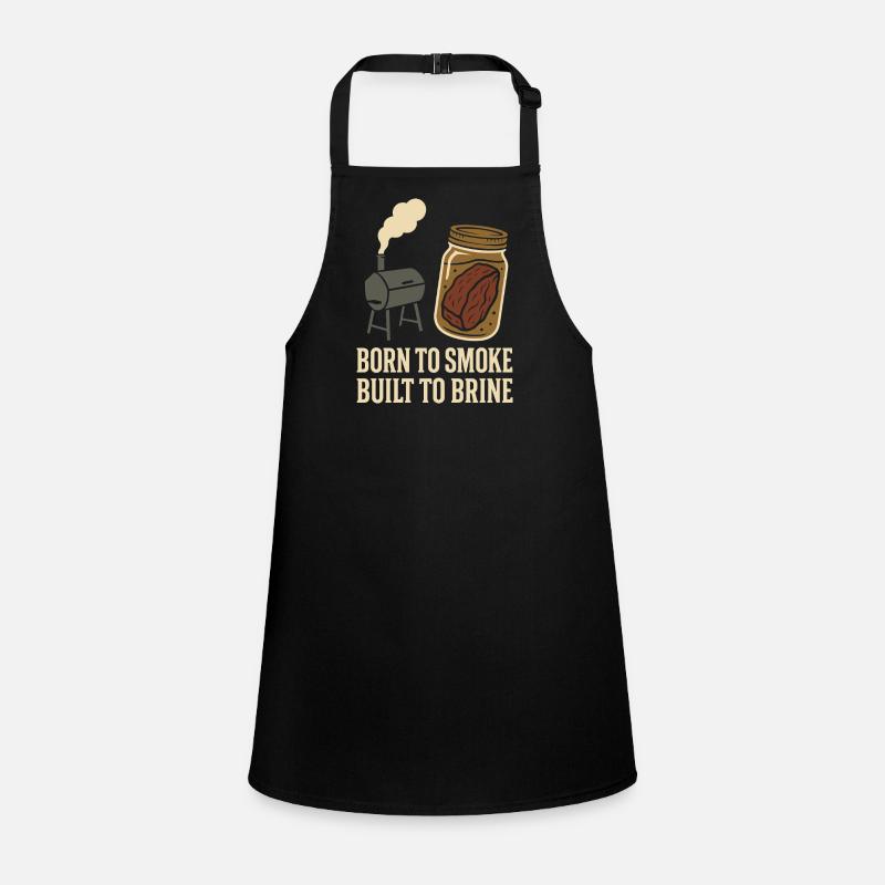 Meat Smoker Jerky Maker Bbq Children's Apron