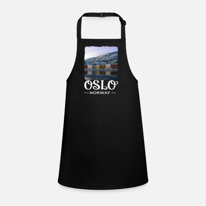 Oslo Norwegen Schürze für Kinder