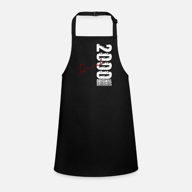 25th Birthday Original December Year 2000 Children's Apron