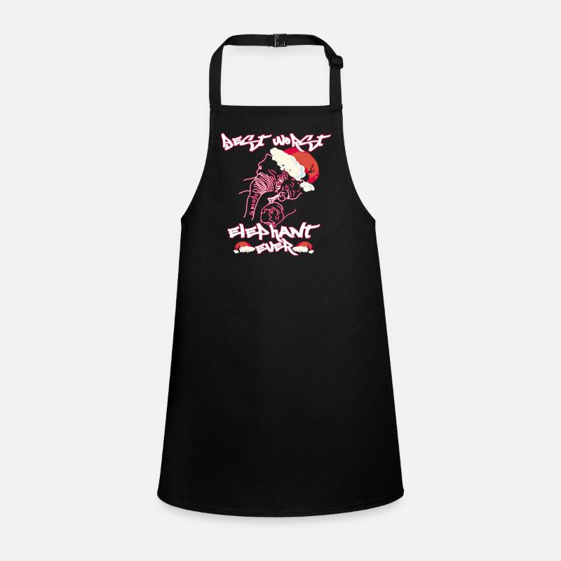 Worst Ever Elephant Gift Quote Children's Apron