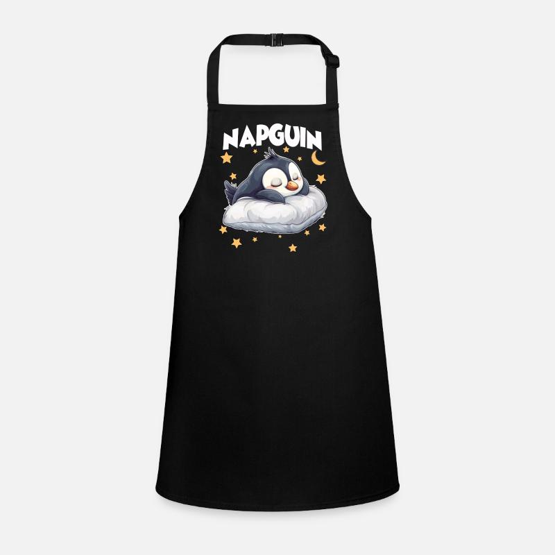 Gift for Penguin Friends & Power Nappers Children's Apron