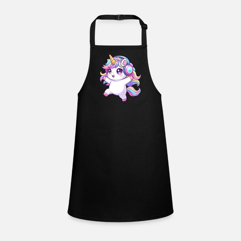 Music Lover Unicorn Children's Apron