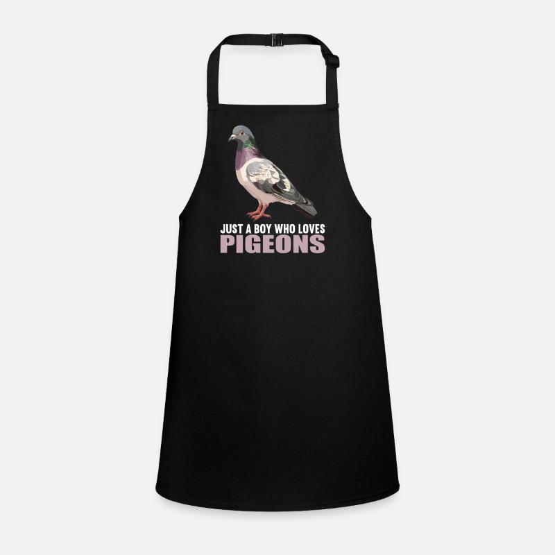 Pigeons Pigeon Tablier Enfant