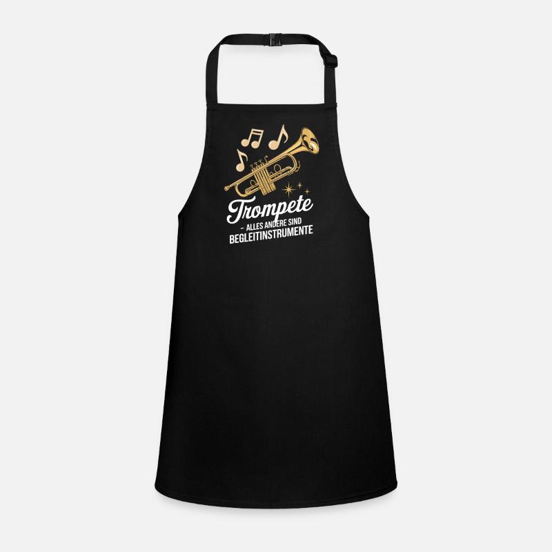 Trumpet, everything else is an accompaniment Children's Apron