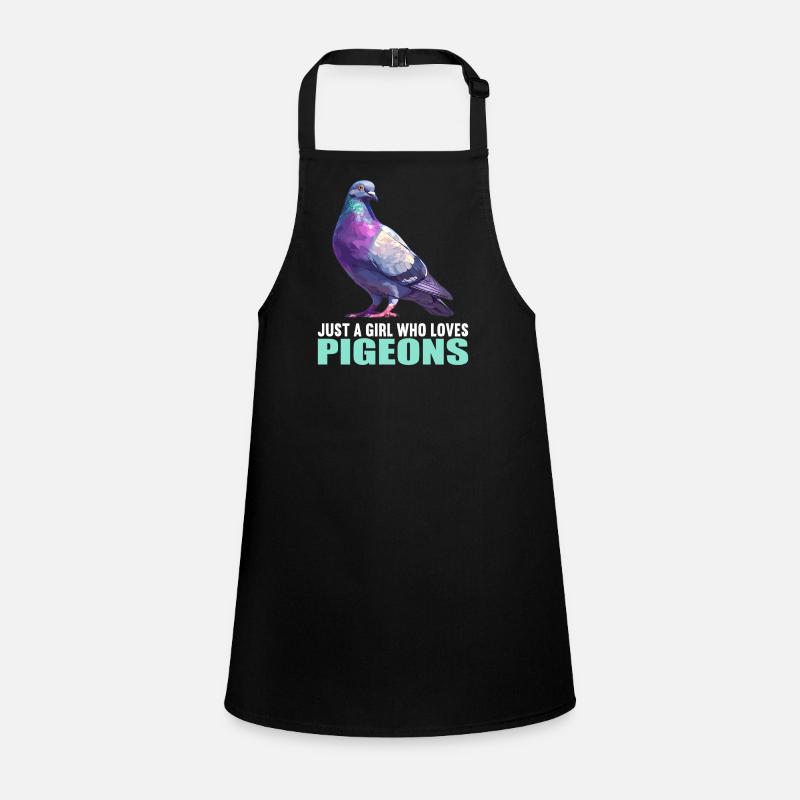 Pigeons Pigeon Tablier Enfant