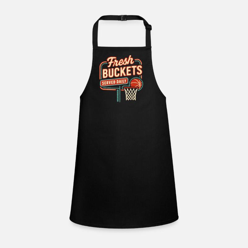 Basketball Spruch Humor Basketballer Geschenkidee Schürze für Kinder