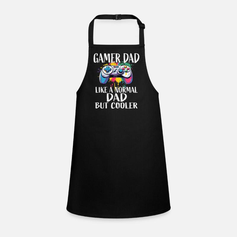 Gamer Dad Controller Children's Apron