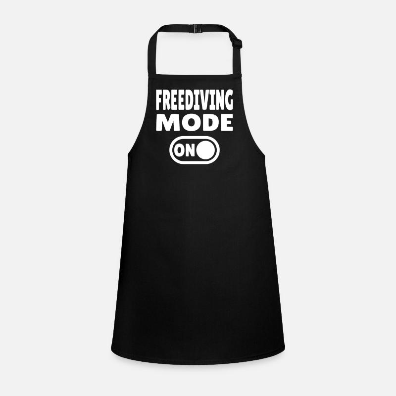 Freediving Mode ON - Diver Children's Apron