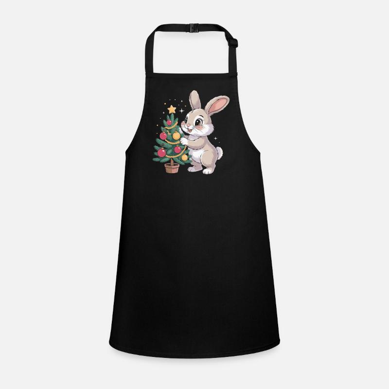 Le lapin de Pâques décore le sapin Tablier Enfant