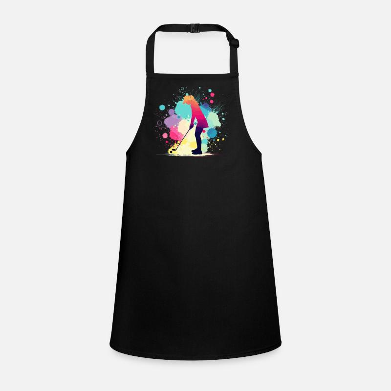 Golf, Golfeur, Golfeuse Femme, Golf Graphique Tablier Enfant