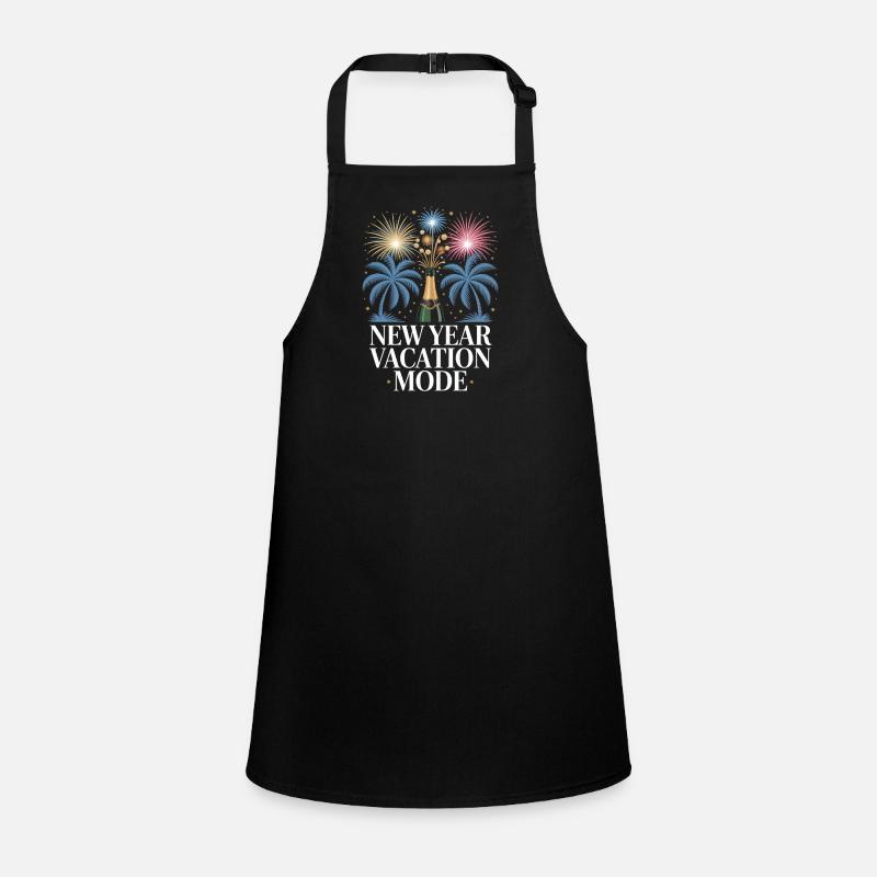 New Year Vacation Mode Children's Apron