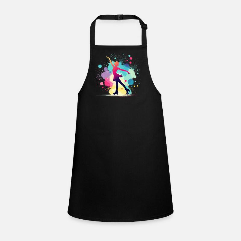 Figure skating, figure skater, figure skating Children's Apron