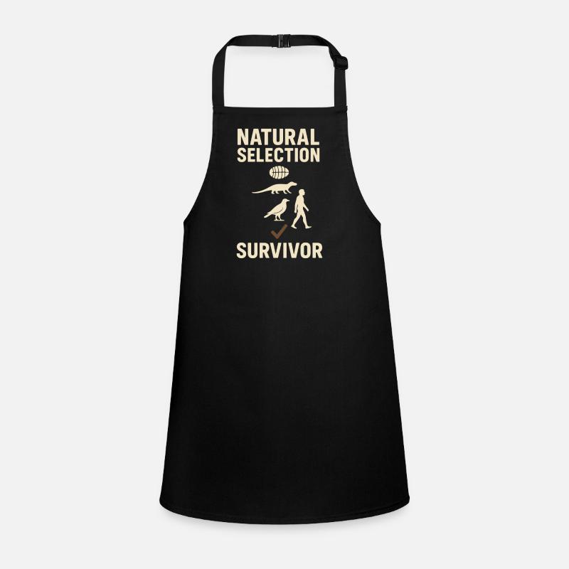 Charles Darwin Gift Natural Children's Apron