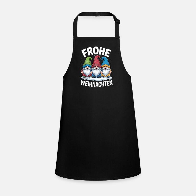 Joyeux Noël Gnomentrio Tablier Enfant
