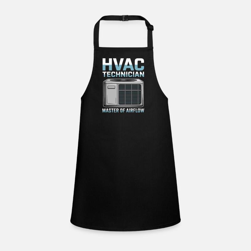 HVAC Technician Cooling Technology Gift Men Professionals Children's Apron