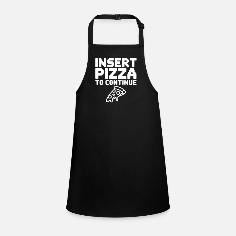 Insert Pizza to Continue Children's Apron