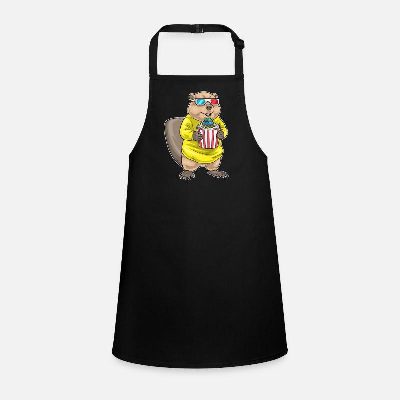 Beaver Easter Cinema Children's Apron