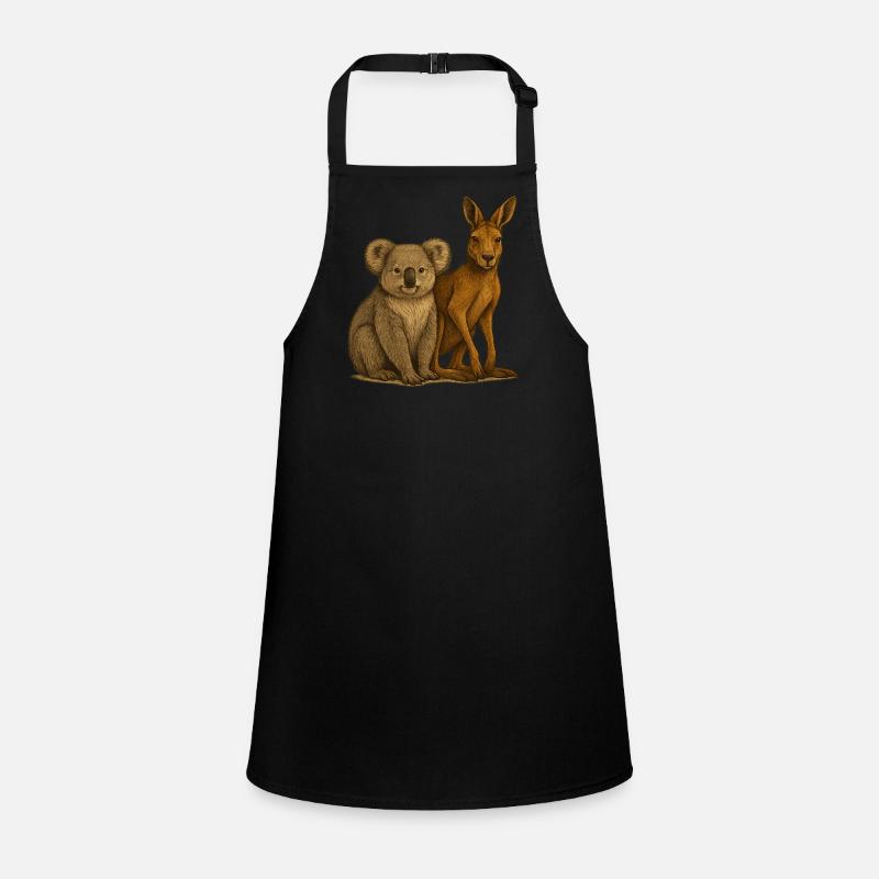 Koala and kangaroo Children's Apron