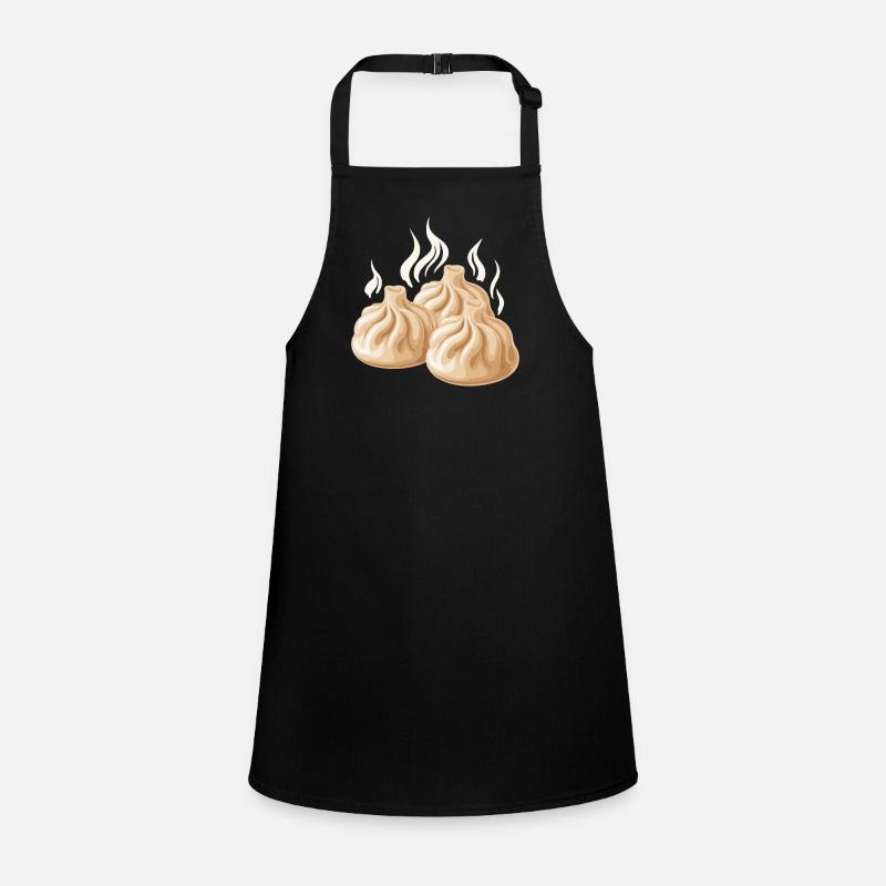 Steaming dumpling design Children's Apron