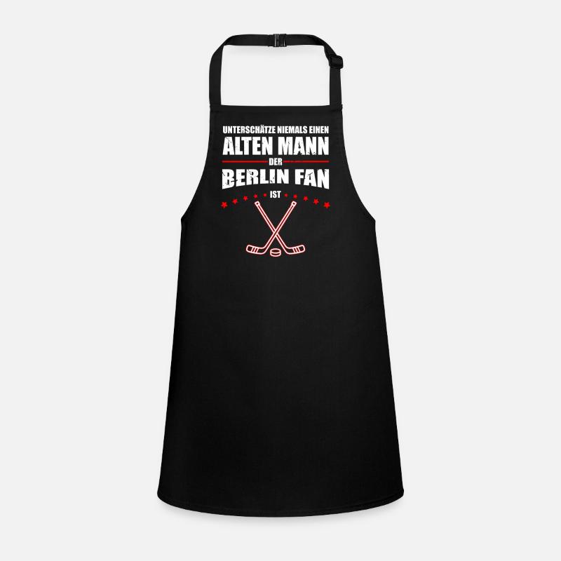 Alter Mann - Berlin Eishockey Fan | Retro Children's Apron