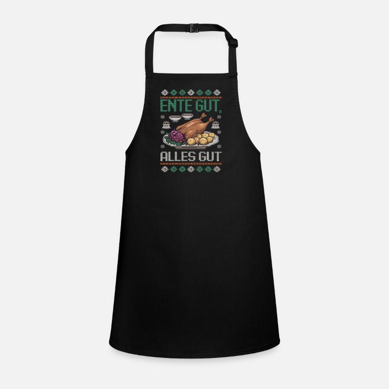 Duck Good All Good Roast Duck Christmas Dinner Children's Apron