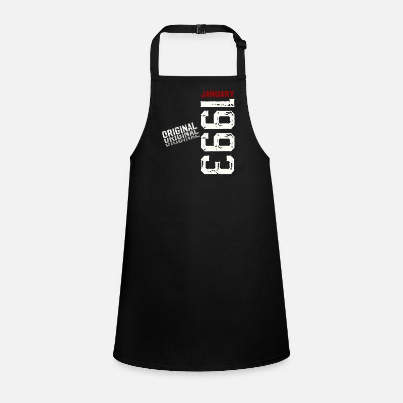 33e anniversaire Original janvier 1993 Tablier Enfant