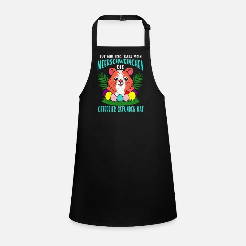 Guinea Pig Easter Eggs Parade Children's Apron