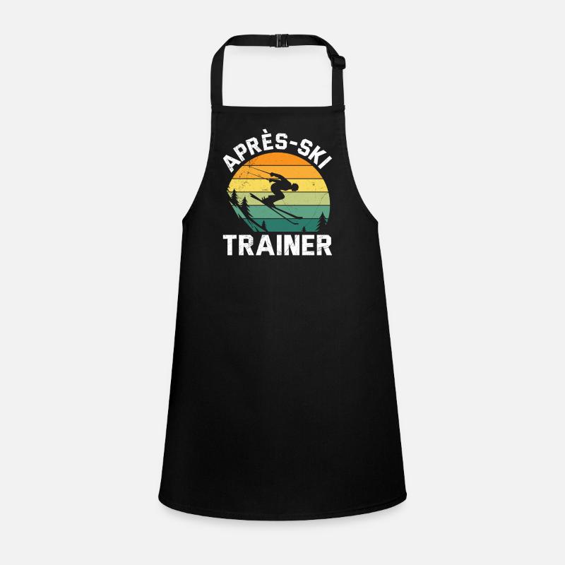 Skier funny APRES-SKI TRAINER FUNNY Children's Apron