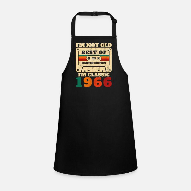 1966 Vintage Retro Geburtstagsgeschenk Schürze für Kinder
