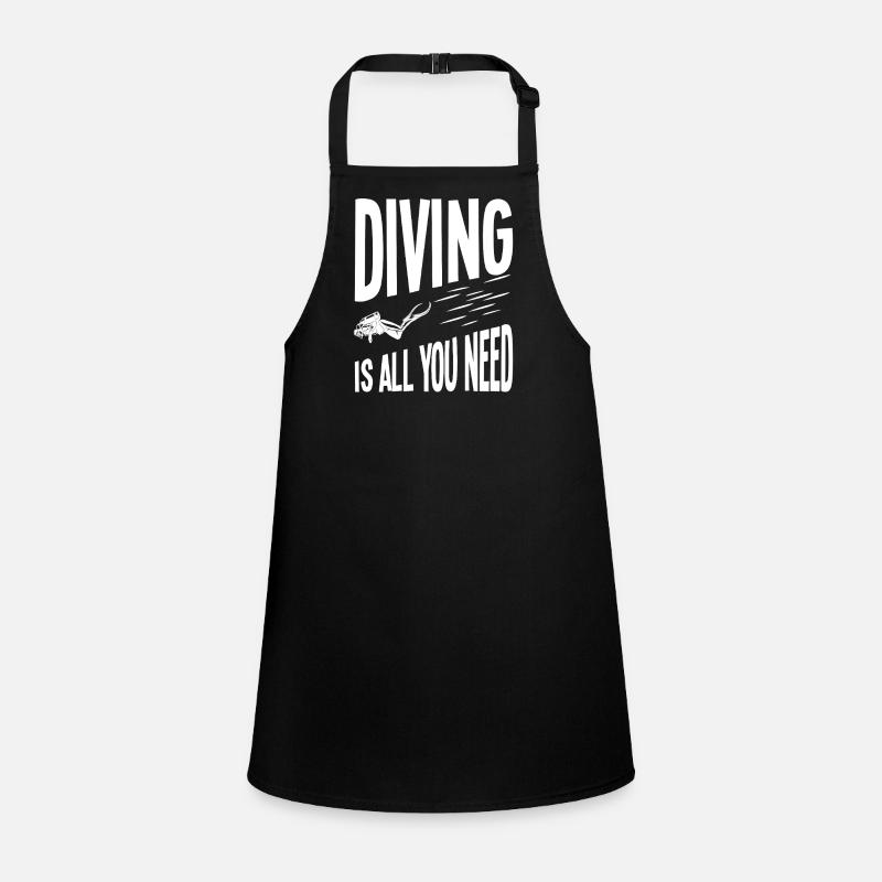 La plongée suffit à vous Tablier Enfant