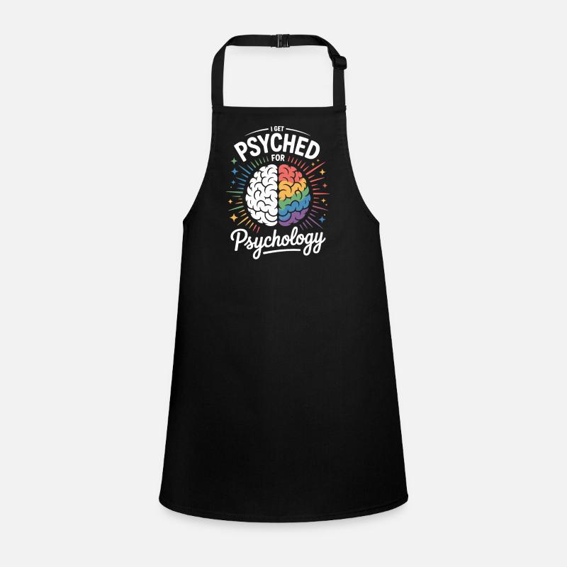 Psychedelic Psychology Brain Children's Apron
