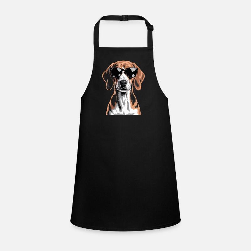 English Foxhound Schürze für Kinder