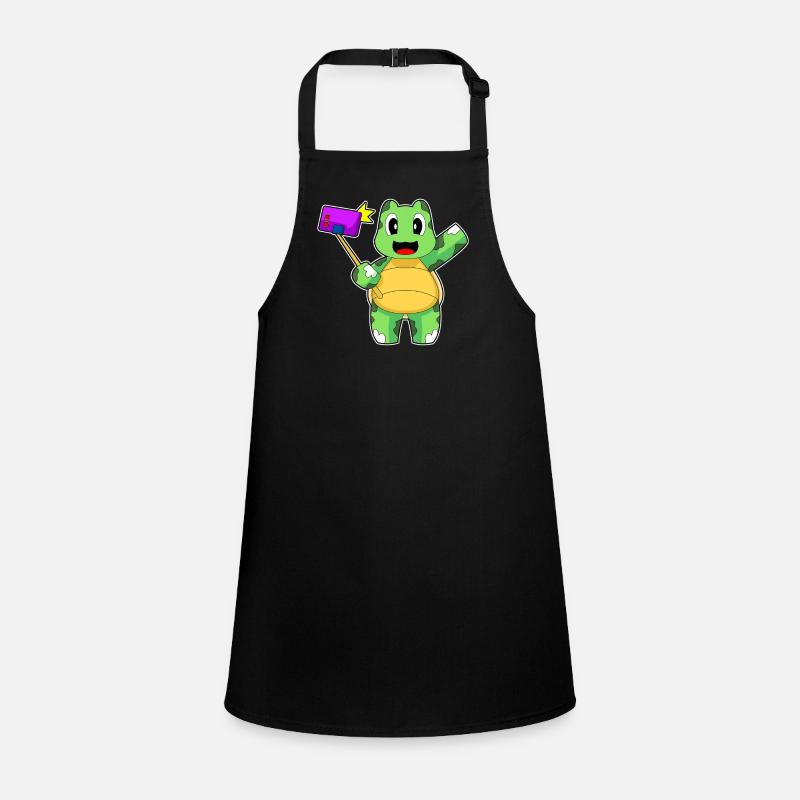 Turtle Smartphone Children's Apron