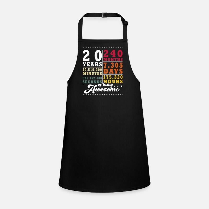 20th Birthday - Wedding Anniversary, Anniversary Children's Apron