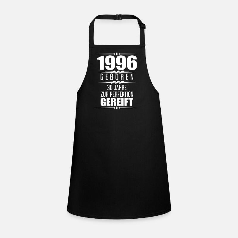 1996 30 ans de cadeau d’anniversaire pour le 30e anniversaire Tablier Enfant