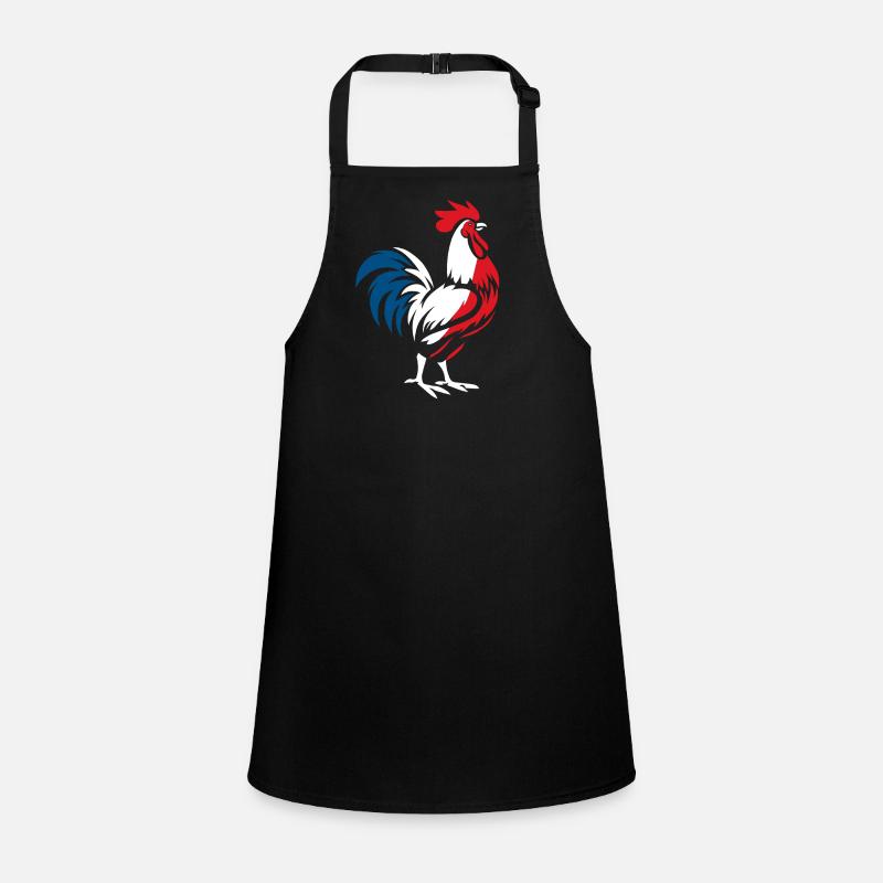 French rooster Children's Apron
