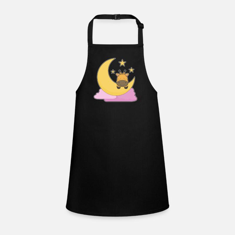 Lune girafe Tablier Enfant