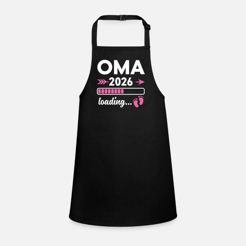 Oma 2026 Loading Schürze für Kinder