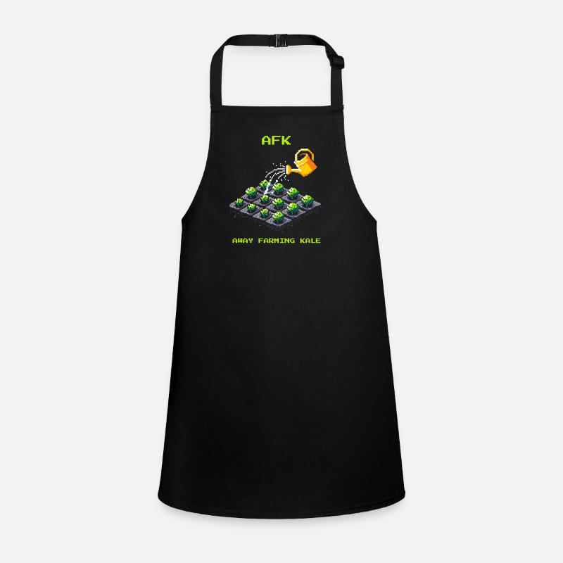 AFK with kale | Vegetable cultivation & garden Children's Apron