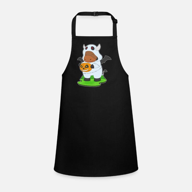 Taureau Halloween Bat Tablier Enfant
