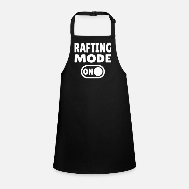 Rafting Mode ON – Whitewater in a rubber dinghy Children's Apron