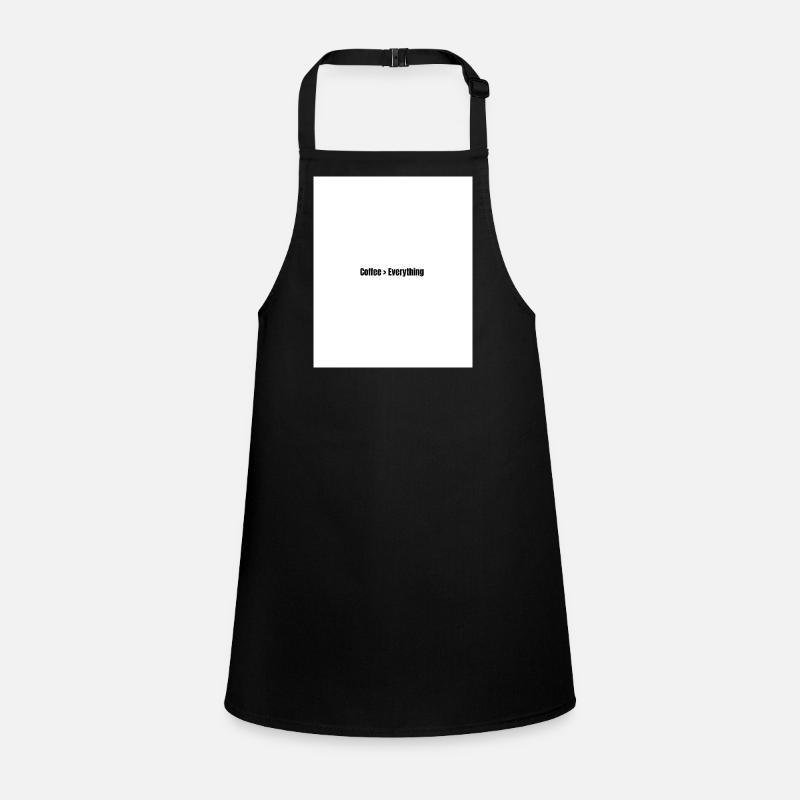 Le café avant tout Tablier Enfant