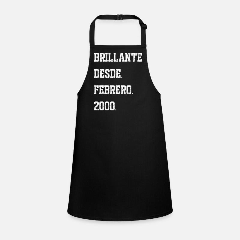 Birthdays: February 2000 Children's Apron