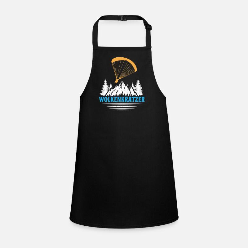 Paraglider SKYSCRAPER FUNNY Children's Apron