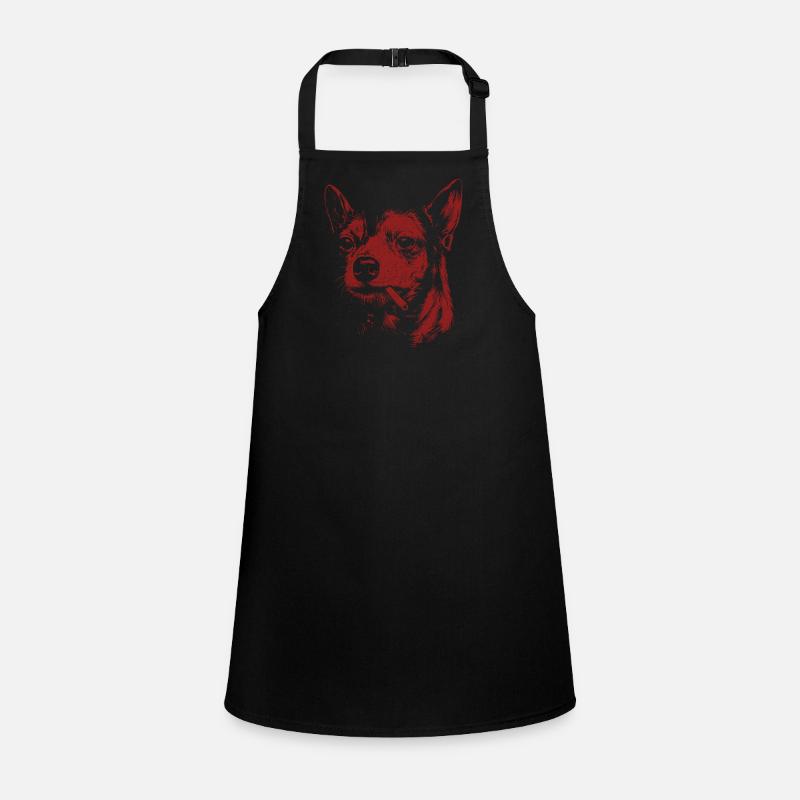Chihuahua Smoking Funny Dog Humor Meme Children's Apron