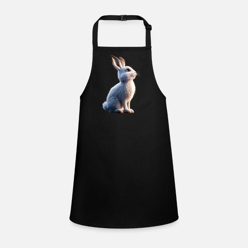 Mountain Rabbit Arctic Hare Albino Rabbit White Rabbit Children's Apron