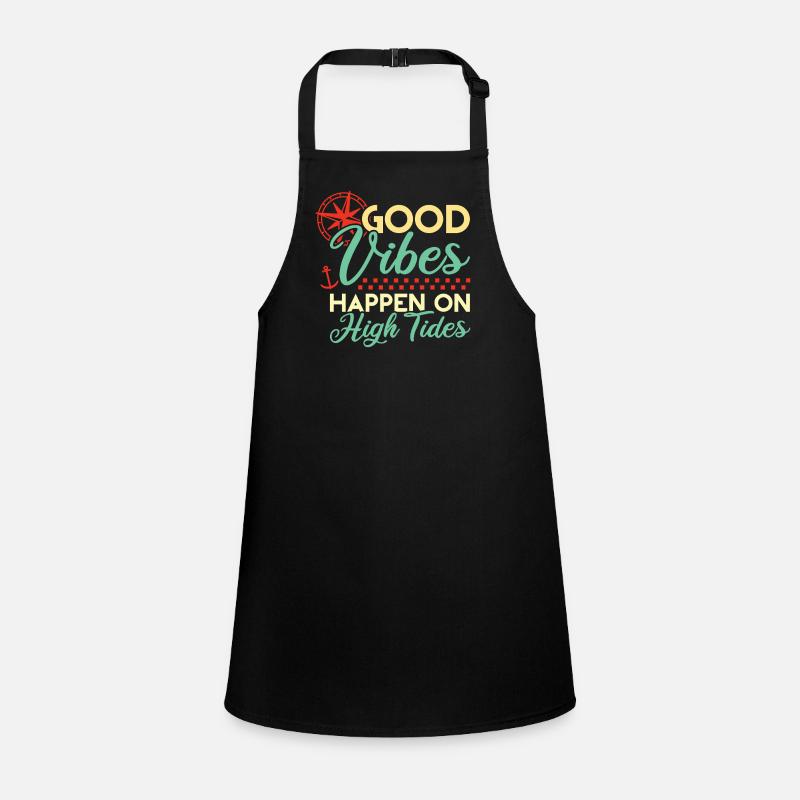 Gute Vibes an hohen Gezeiten Children's Apron