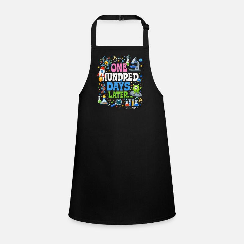 One Hundred Days Later – Science Comic Children's Apron