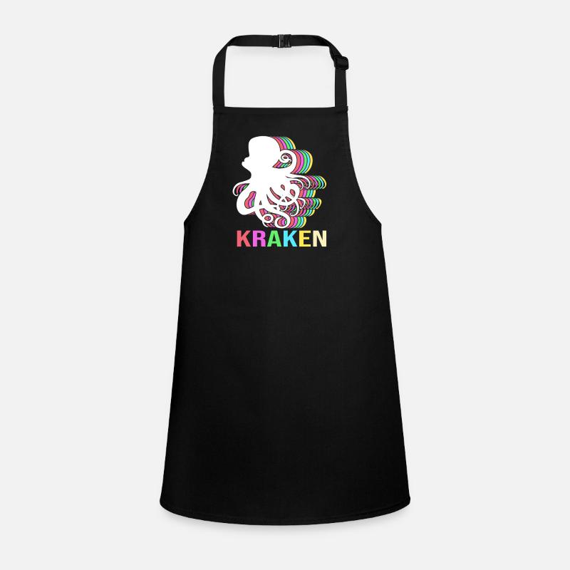 Octopus Octopus Octopus Octopus Octopus Children's Apron