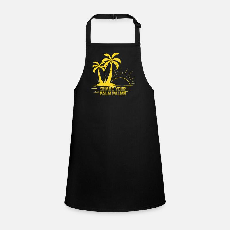 Shake Your Palm Palms Sunset Children's Apron